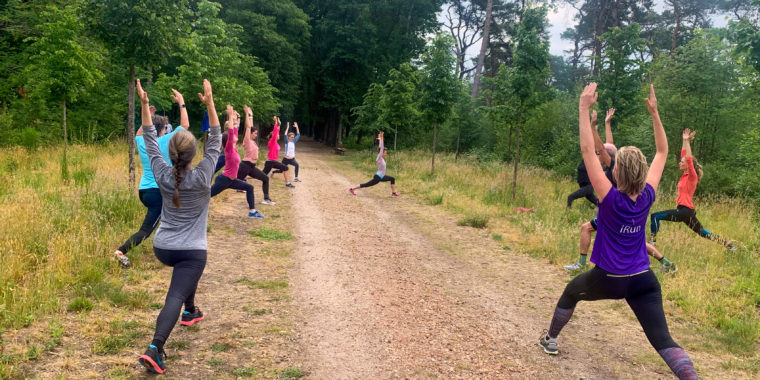 Hardlopen en yoga